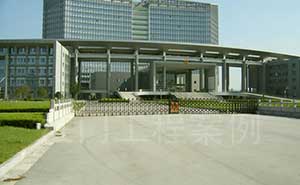 南通市人民政府伸缩门案例