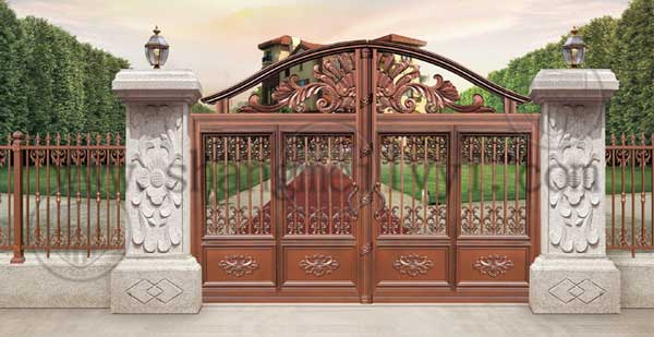 海东丽水湾•馨城铝艺大门案例