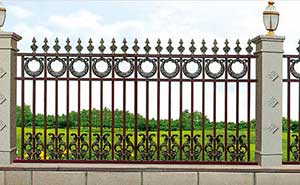 铝艺护栏 - 围墙护栏