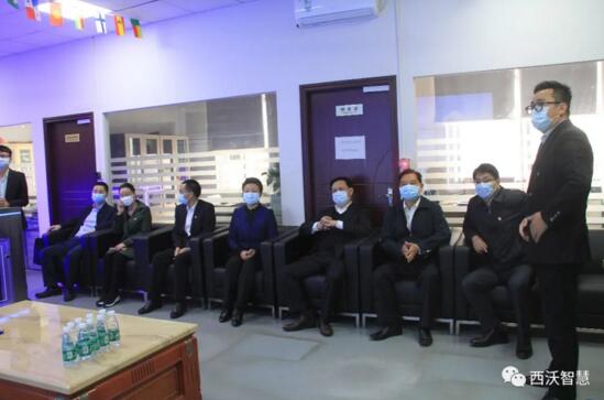 市区街工会领导一行莅临西沃科技慰问指导工作