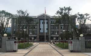 龙滩子街道伸缩门案例