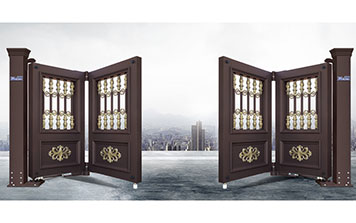 智能悬折门10300F型（深咖）
