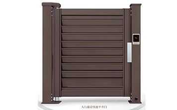 人行通道快速平开门K7000-A2型（深咖）