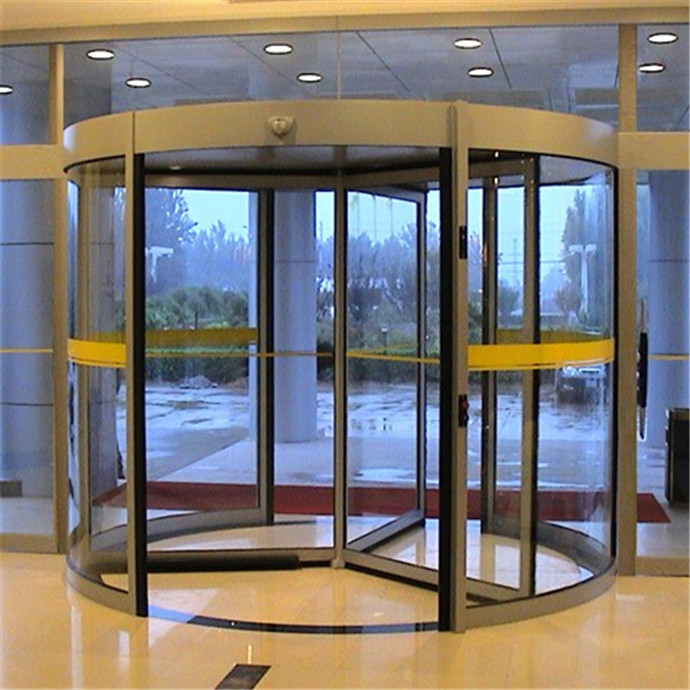 两翼自动旋转门