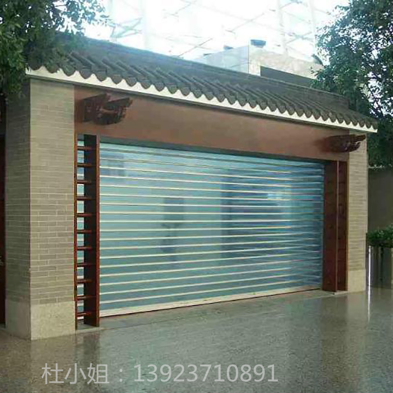 电动水水晶卷帘门示例图