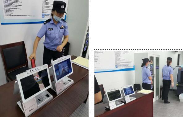 某地新建法院/法庭，在出入口部署ID860人证核验设备