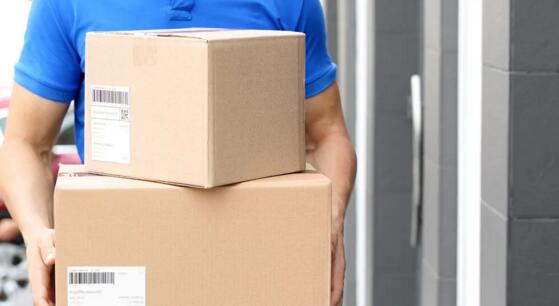 非直接接触方式配送快递