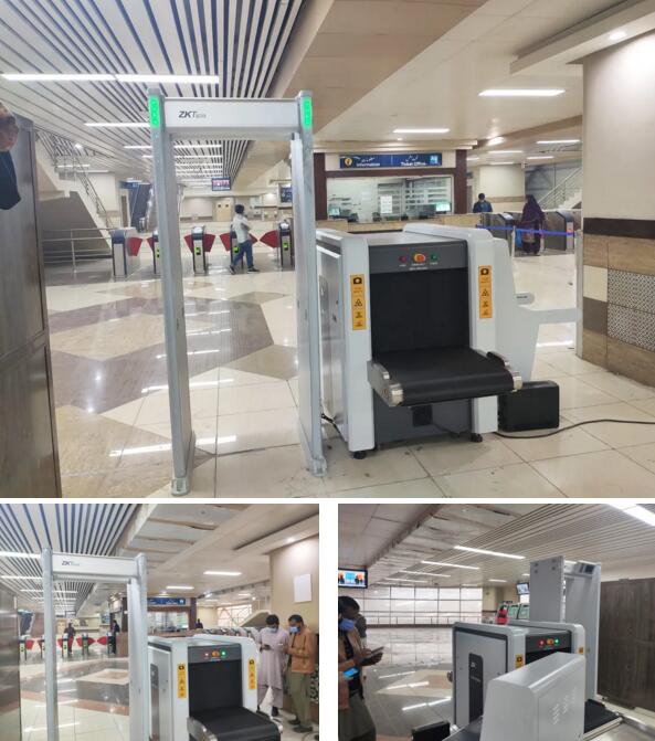 熵基科技安检设备应用于巴基斯坦地铁站