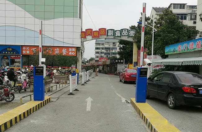 苏州金门国际商业广场车牌识别系统案例 - 中出网-智能出入口门户