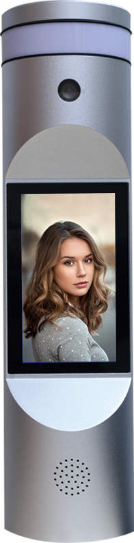 圆柱式人脸识别机