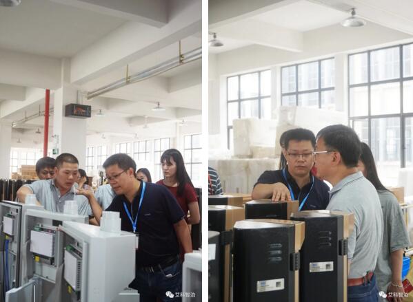 新生产基地现场介绍