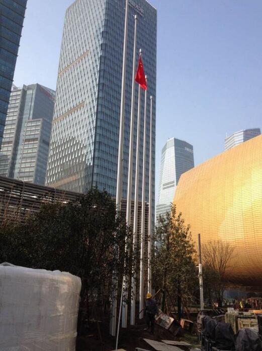美力凯为上海中心大厦新年献礼