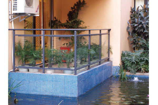 阳台栏杆系列-玻璃型阳台栏杆