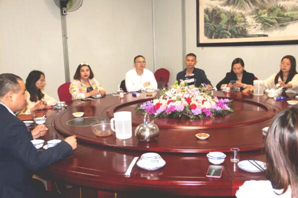 广东高垒智能科技有限公司杨文泉与各位来宾