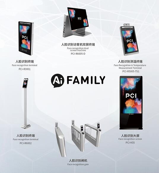 智能人脸识别测温终端