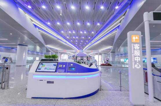 图为佳都科技智能客服中心全线应用于广州地铁18号线