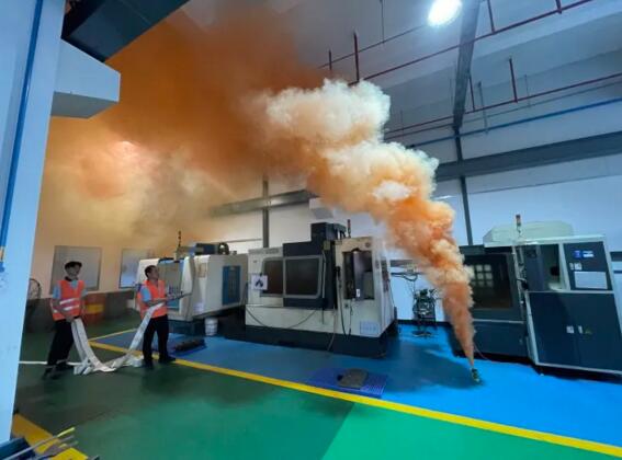 立林开展消防演练