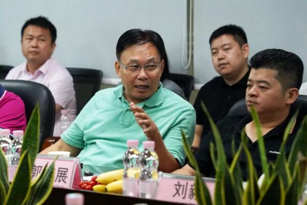 会长朱奖怀先生对陈董事长的观点非常认可