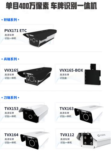 芊熠智能单目400万像素高清车牌识别一体机