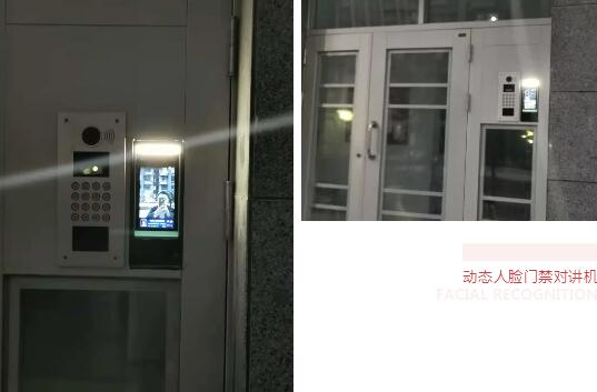 小区住户和管理人员，毫秒内刷脸开门，极速无感通行