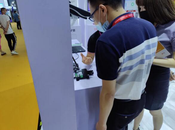 现场还展示了智能车牌识别终端管理平台VDS