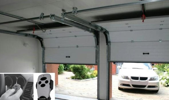 高档翻板车库门