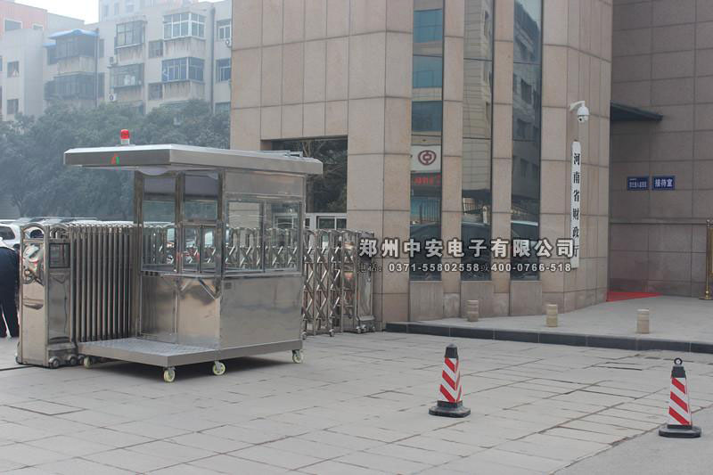河南省财政厅岗亭工程案例 - 中出网-智能出入口门户