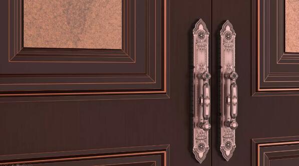 新一代全自动古典滑盖指纹锁 F8