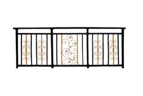 锌钢阳台护栏黑金款HW-08