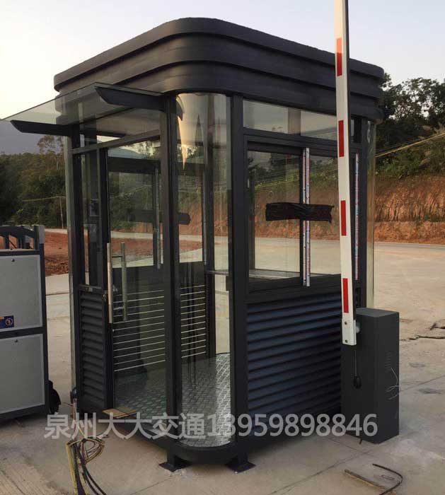 漳州鑫展旺物流园钢结构岗亭案例 - 中出网-智能出入口与停车充电门户