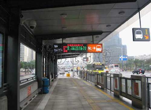 广州中山大道BRT屏蔽门工程 - 中出网-智能出入口门户