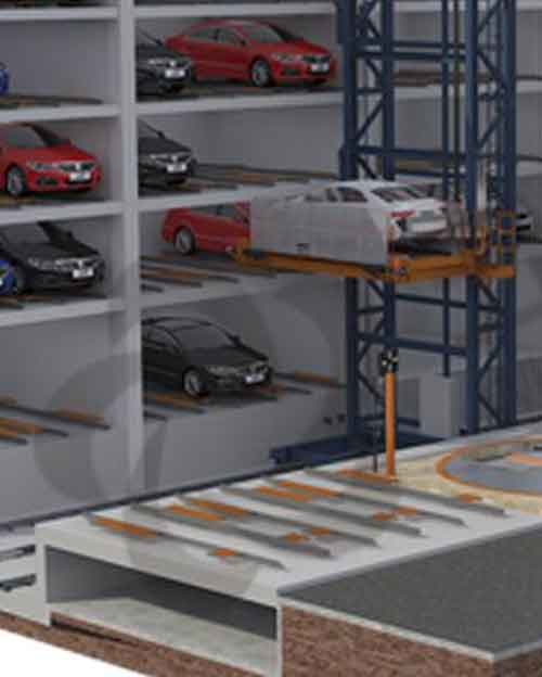 巷道堆垛立体车库