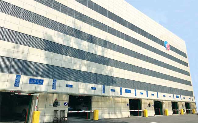 传统垂直升降车库