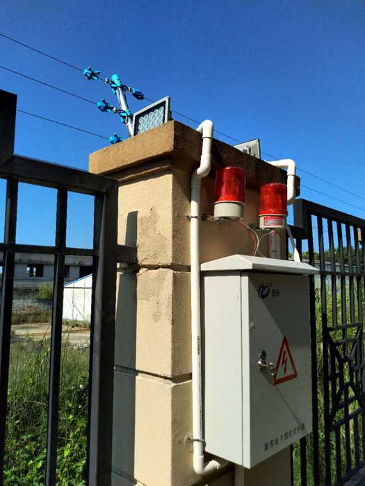 广州增城逸翠庄园电子围栏案例 - 中出网-智能出入口与停车充电门户