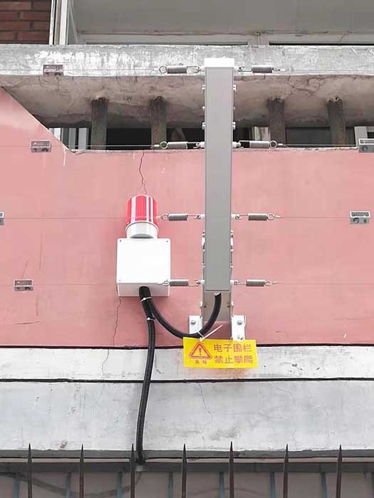 天津农学院张力电子围栏案例 - 中出网-智能出入口与停车充电门户