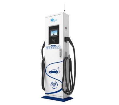 7-14-21Kw交流双枪落地式充电桩