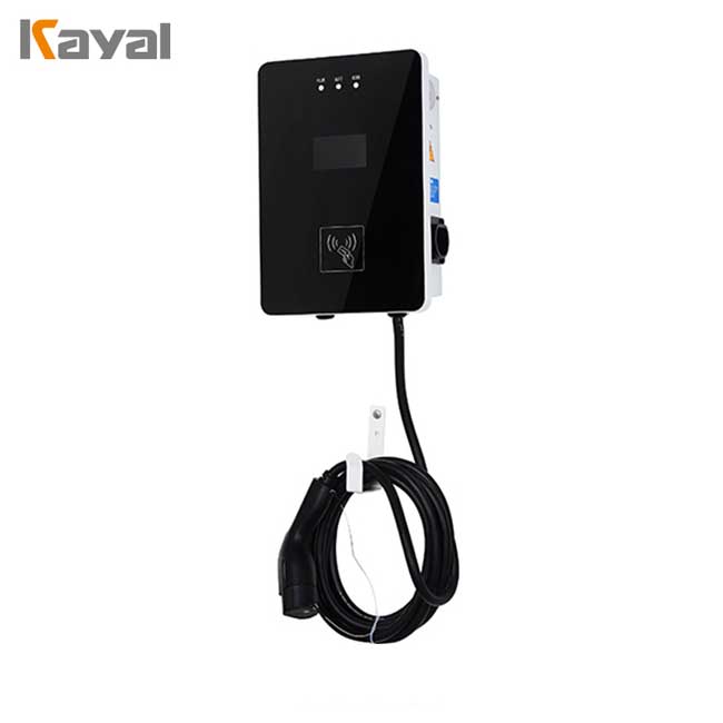 挂壁式7KW单枪交流充电桩