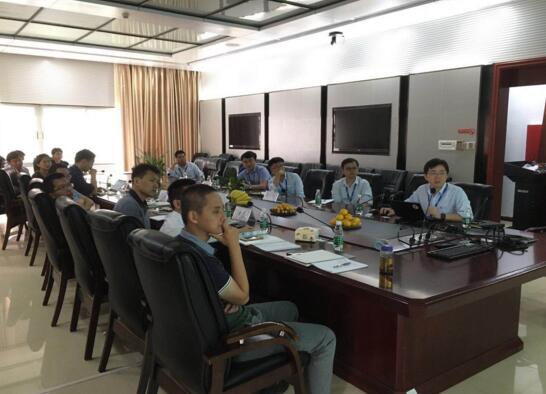 捷顺金科副总经理周振泉讲解平台产品