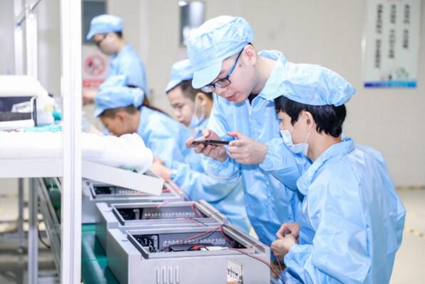 核心研发实力 设备正式投入使用