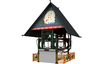 3層5車(chē)位轎車(chē)型及SUV型垂直循環(huán)立體車(chē)庫(kù)