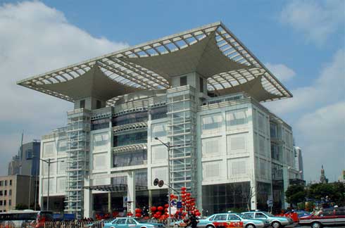 上海城市規(guī)劃展示館自動門案例 - 中出網-智能出入口門戶