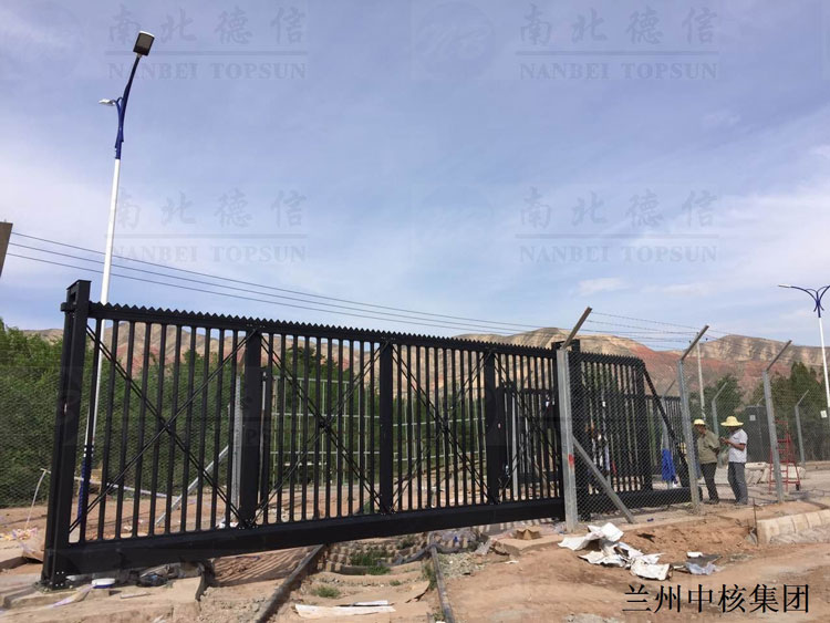 蘭州中核集團懸浮平移門 - 中出網-智能出入口門戶