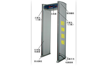 新型防彈安檢門(mén)