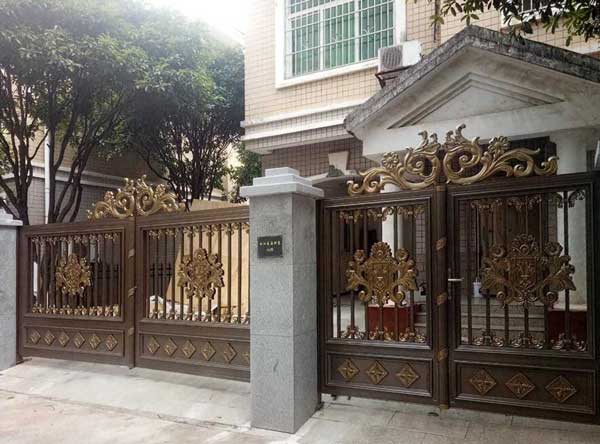 儋州中國(guó)海南海花島別墅大門案例 - 中出網(wǎng)-智能出入口門戶