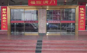 四川雙發(fā)大酒店自動(dòng)門(mén)案例