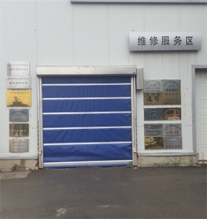 快速堆積門